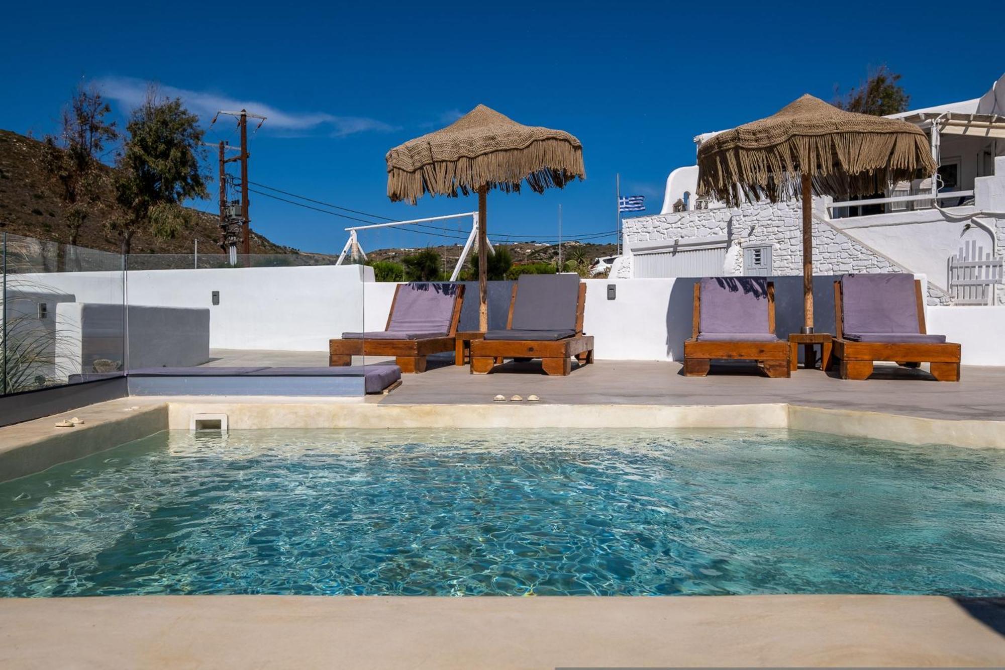 3 Paros All Season Villas Ngoại thất bức ảnh