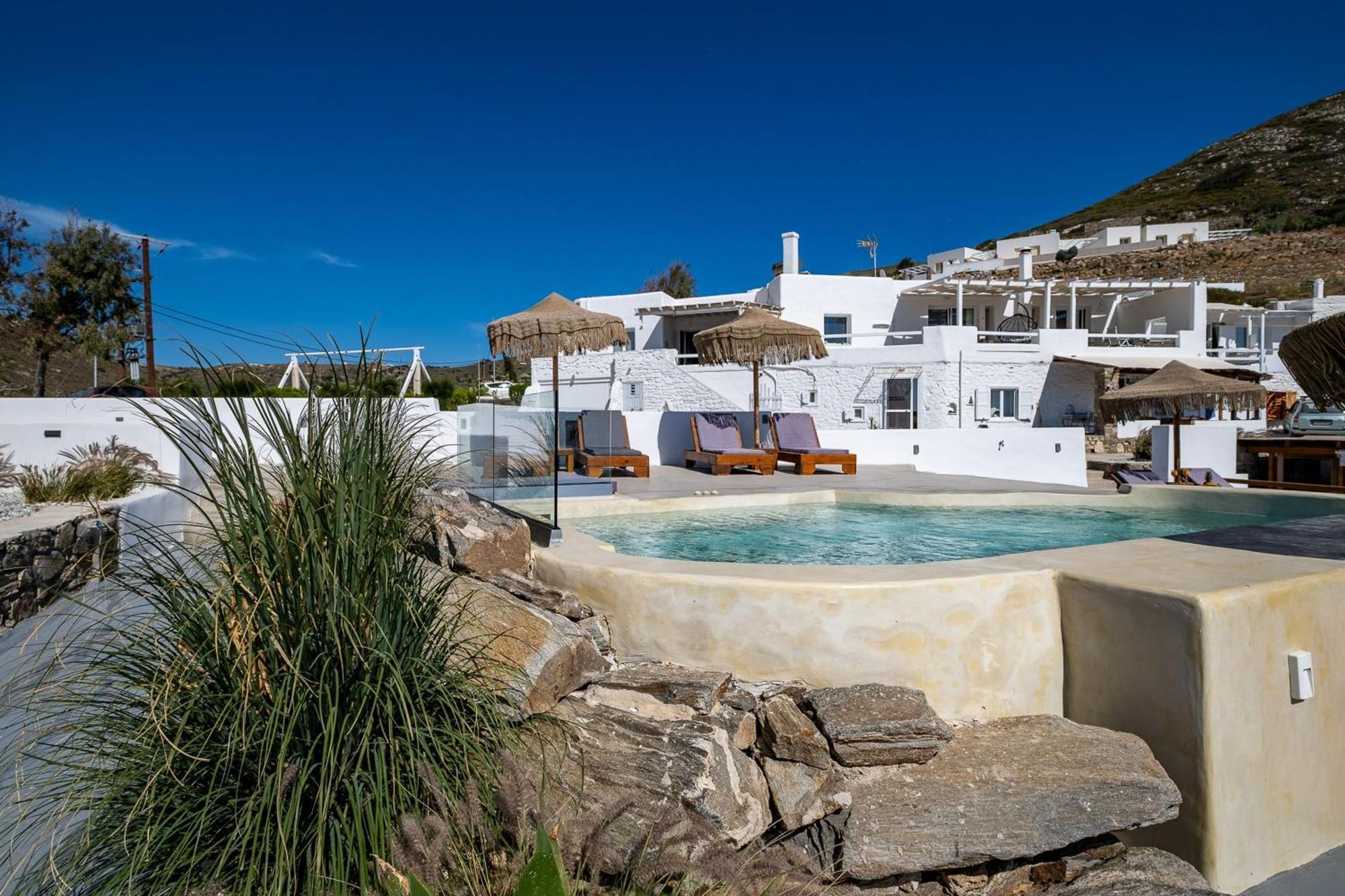 3 Paros All Season Villas Ngoại thất bức ảnh