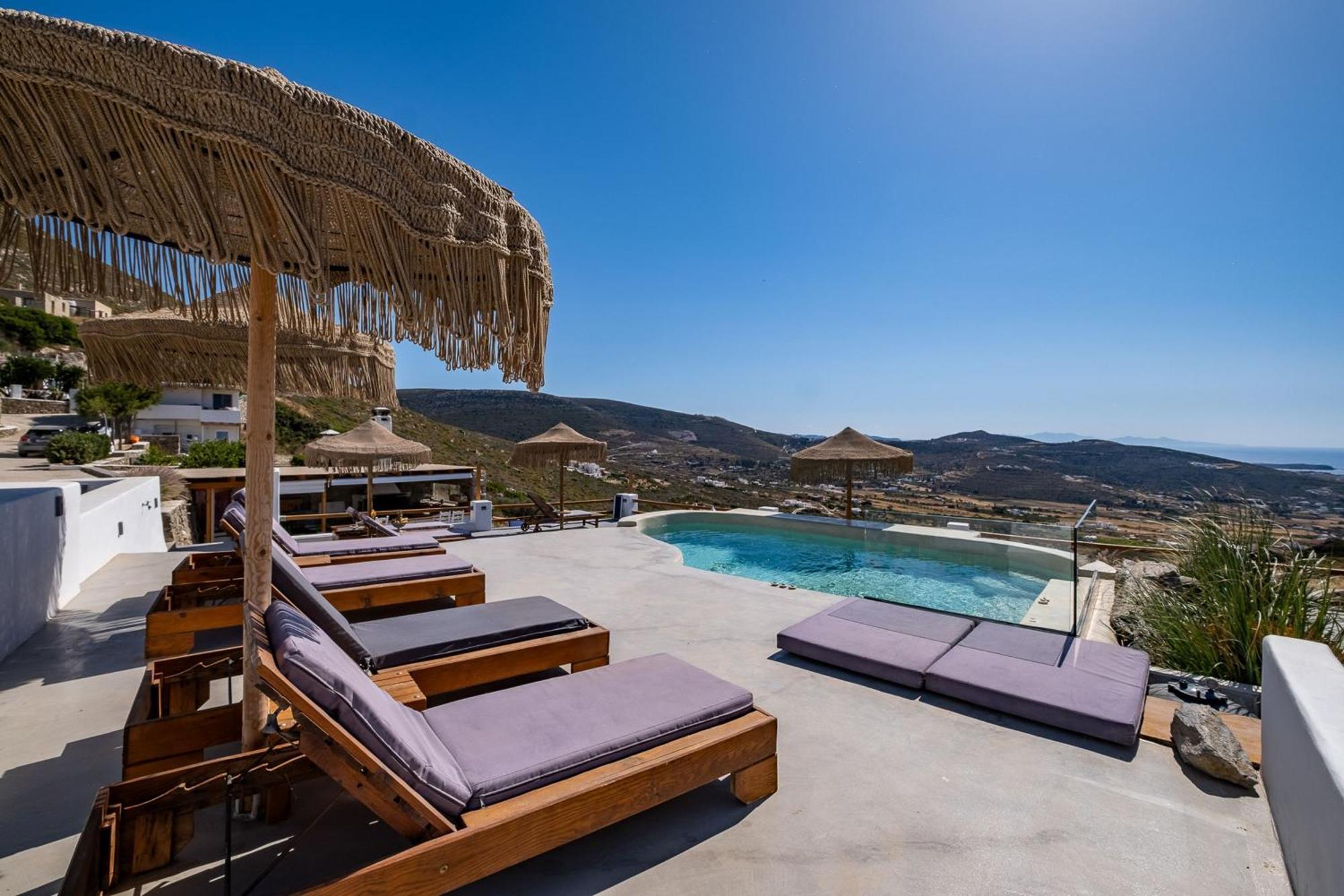 3 Paros All Season Villas Ngoại thất bức ảnh
