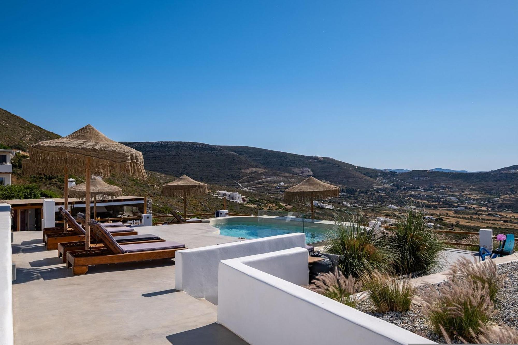 3 Paros All Season Villas Ngoại thất bức ảnh