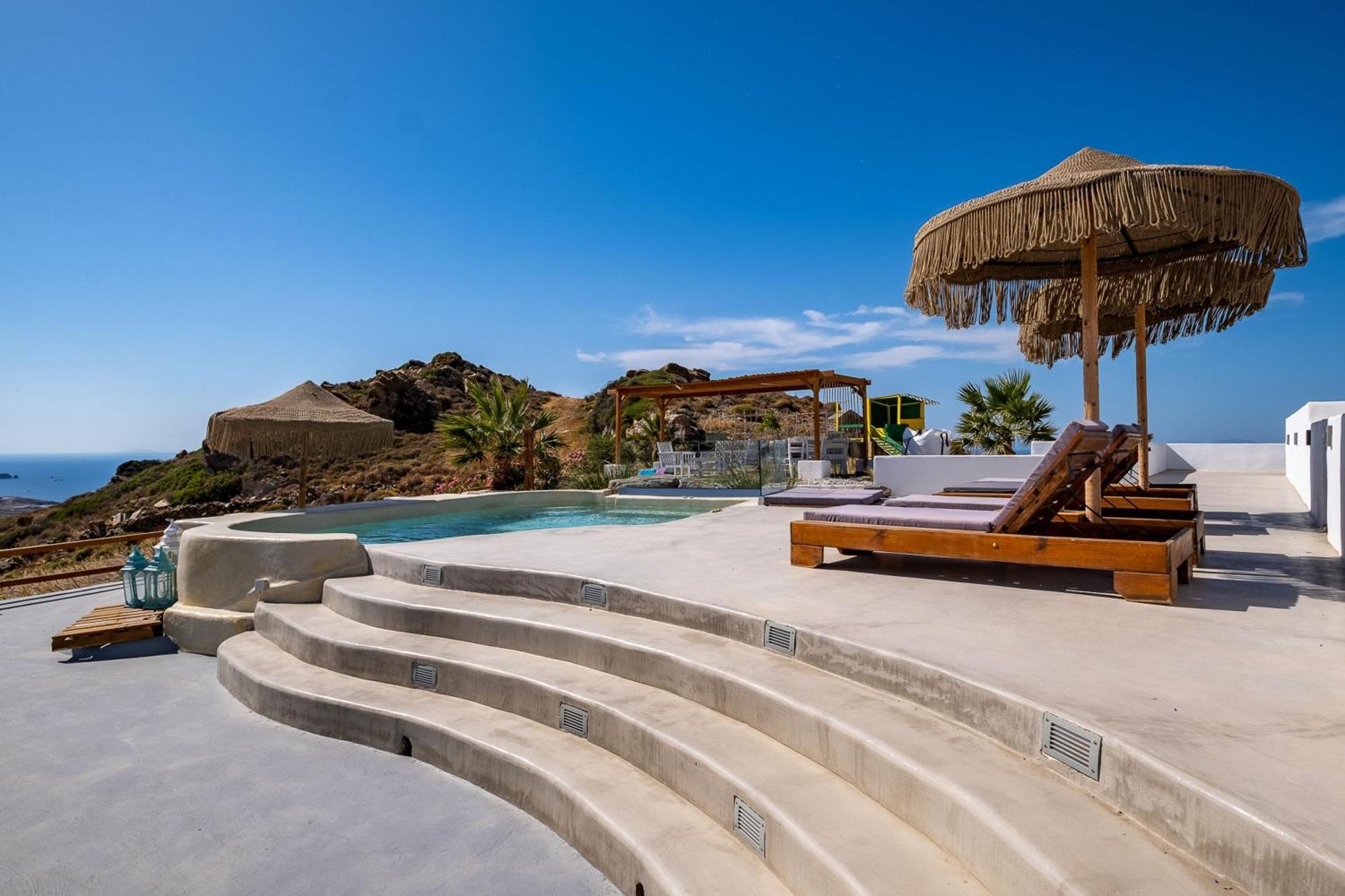 3 Paros All Season Villas Ngoại thất bức ảnh