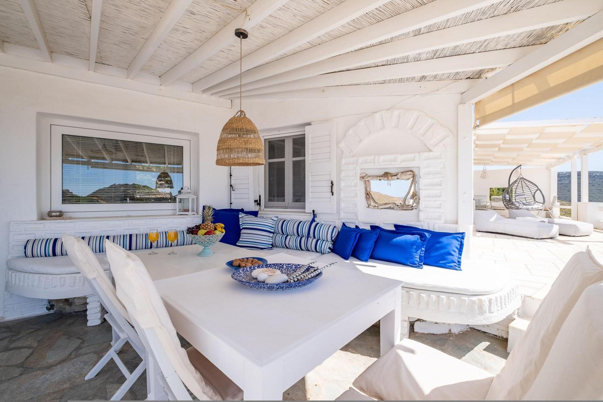 3 Paros All Season Villas Ngoại thất bức ảnh