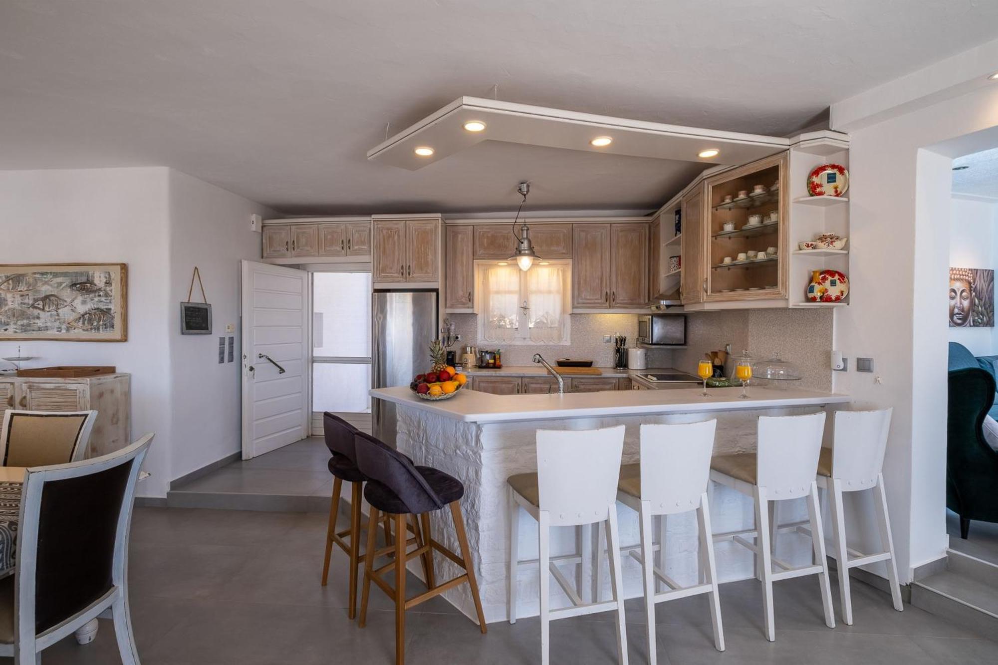 3 Paros All Season Villas Ngoại thất bức ảnh